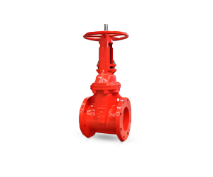 Z41-300 – Resilient Wedge OS&Y Gate Valve Flanged End 300PSI – GGG50
