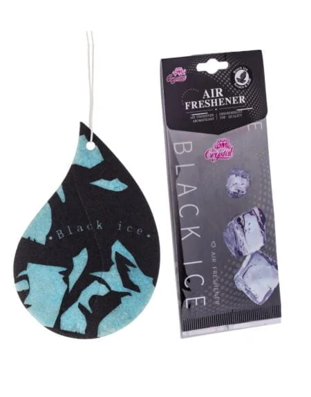 Black Ice Car Air Freshener Hanging