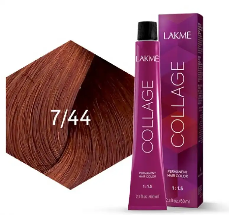 Collage Permanent hair color