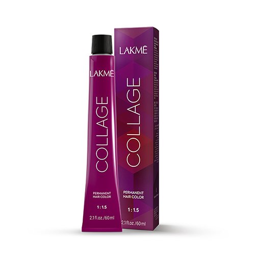 Collage Permanent hair color